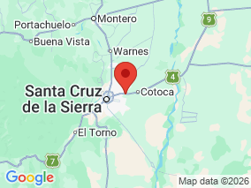 Map of Site Report: Jardin Botanico de Santa Cruz de la Sierra, Bolivia